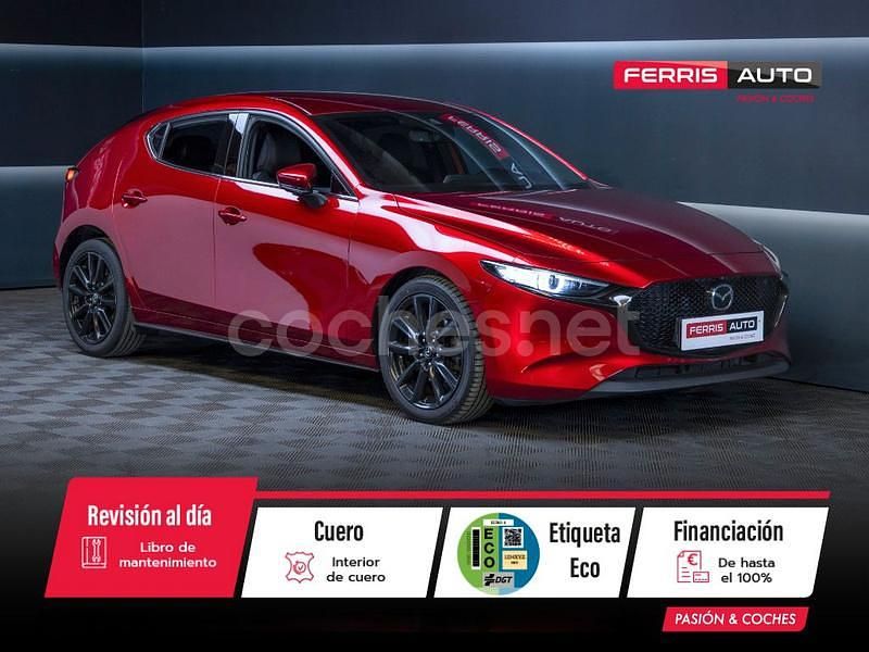 Granate Usado 2020 Mazda 3 Berlina | 19.990 € (Buen precio) - Imagen 1/4