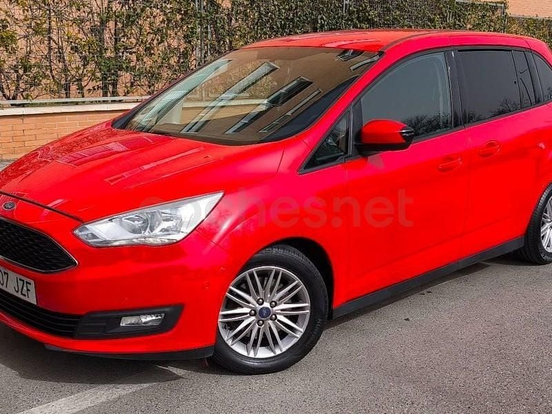 Usado Ford Grand C-Max Trend 125 CV (91 kW) 2017 Rojo Monovolumen