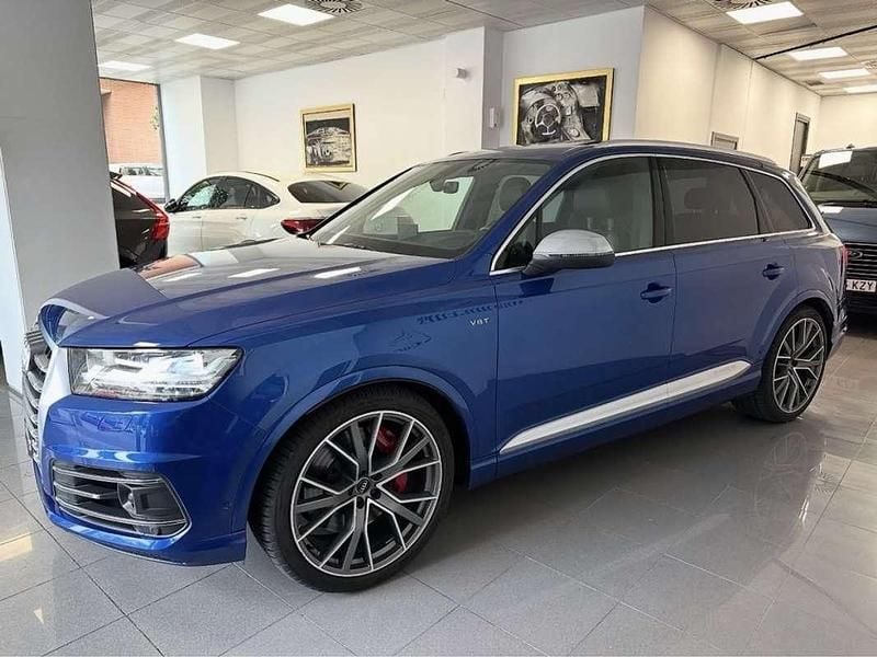 Usado Audi SQ7 435 CV (319 kW) 2017 Azul SUV