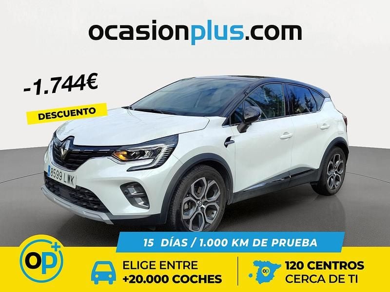 Blanco Usado 2022 Renault Captur SUV | 19.190 € (Precio justo) - Imagen 1/4