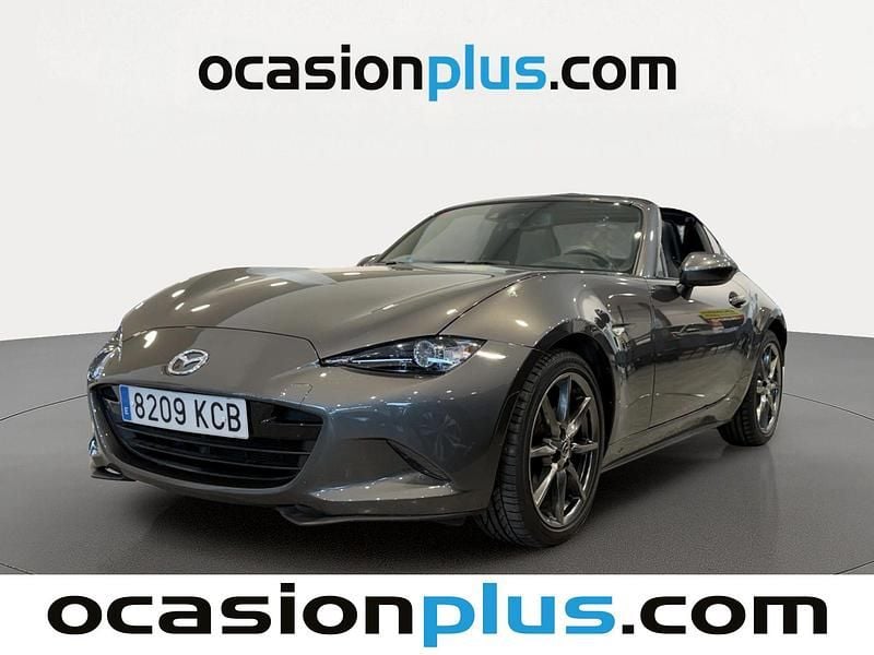 Gris Usado 2017 Mazda MX5 Luxury Descapotable | 20.186 € (Super precio) - Imagen 1/4