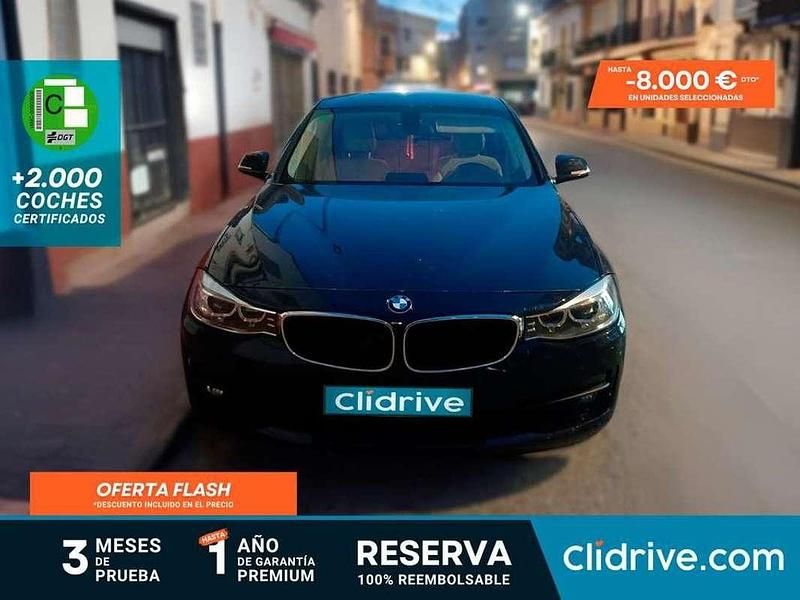 Usado BMW 320 163 CV (119 kW) 2014 Azul Berlina