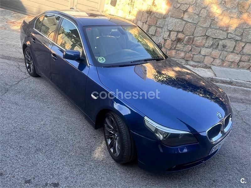 Usado BMW 525 Exclusive 192 CV (141 kW) 2004 Azul Berlina