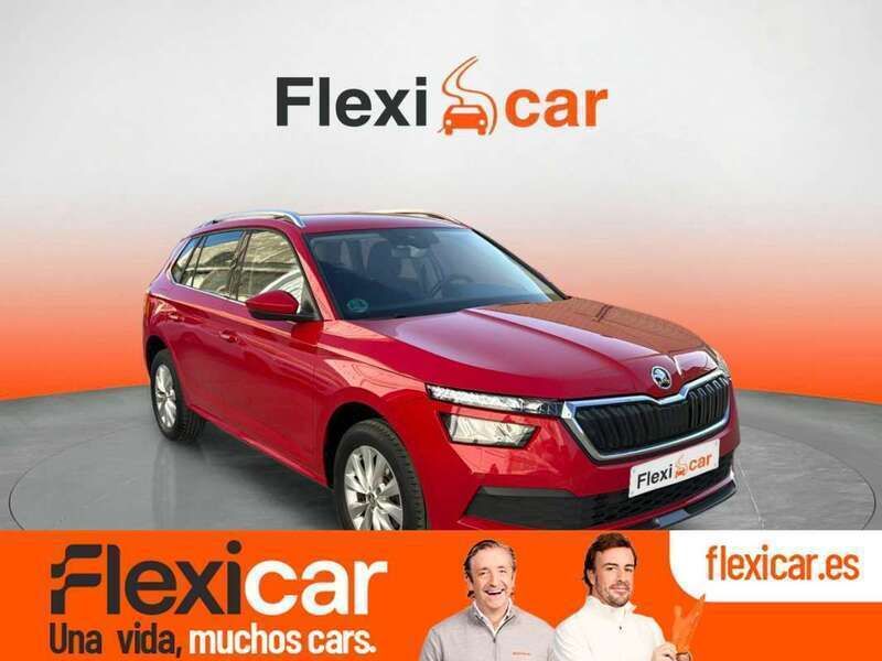 Rojo Usado 2021 Skoda Kamiq Ambition SUV | 14.490 € (Super precio) - Imagen 1/4