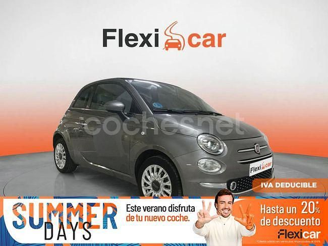 Gris / plata Usado 2023 Fiat 500C Dolcevita Descapotable | 12.990 € (Precio justo) - Imagen 1/4