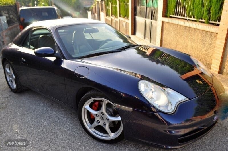 Azul Usado 2003 Porsche 911 Carrera Cabriolet Descapotable | 57.000 € - Imagen 1/4