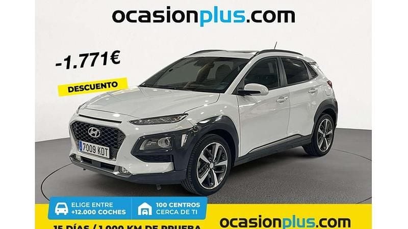 Blanco Usado 2017 Hyundai Kona Style SUV | 18.300 € (Precio justo) - Imagen 1/4