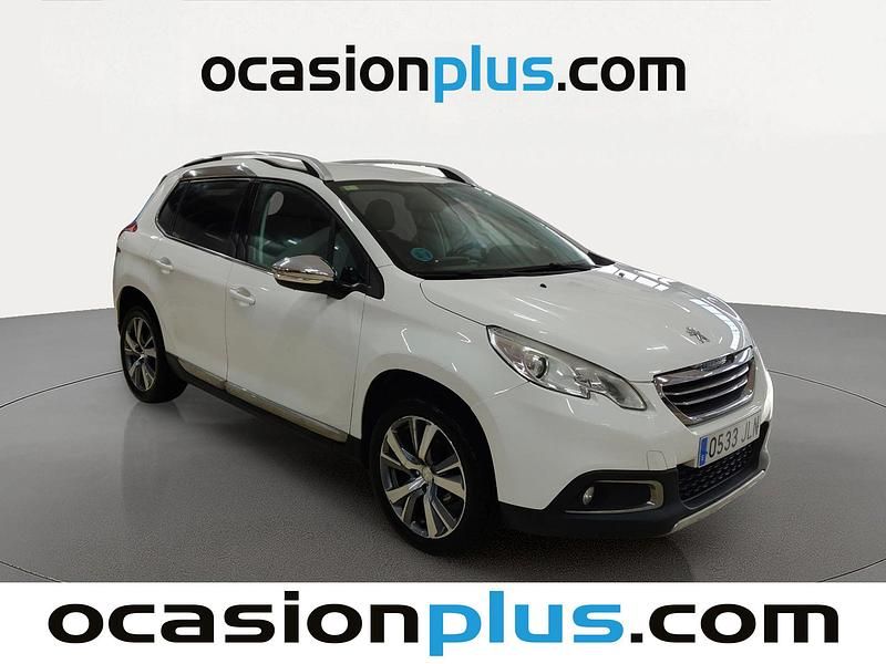 Käytetty Peugeot 2008 Allure 100 HP (73 kW) 2016 Valkoinen Katumaasturi