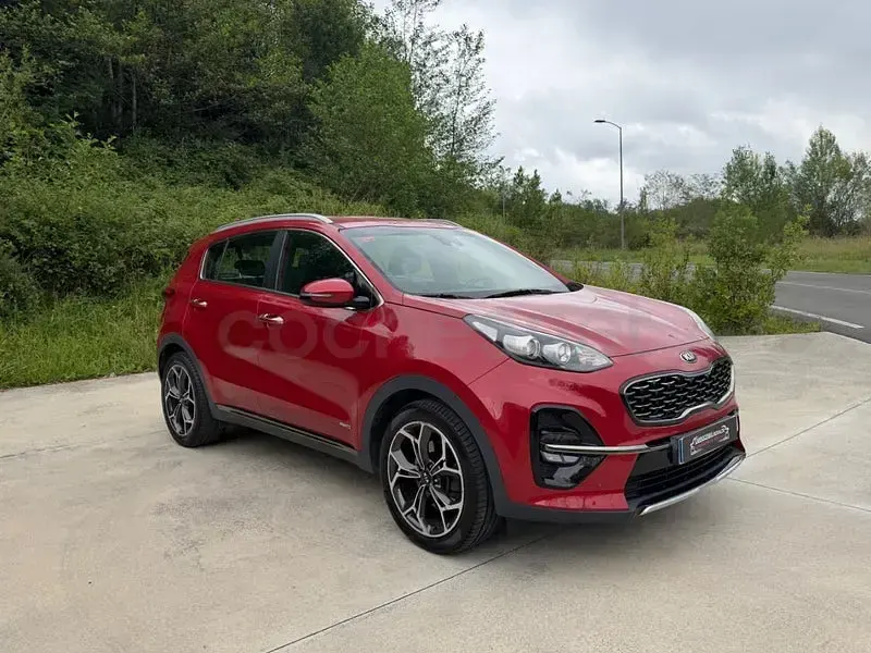 Usado Kia Sportage GT-Line 177 CV (130 kW) 2018 Rojo SUV