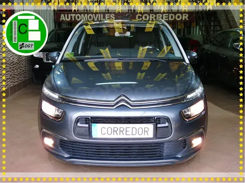 Usado Citroën C4 Picasso Feel 120 CV (88 kW) 2017 Gris / plata Monovolumen