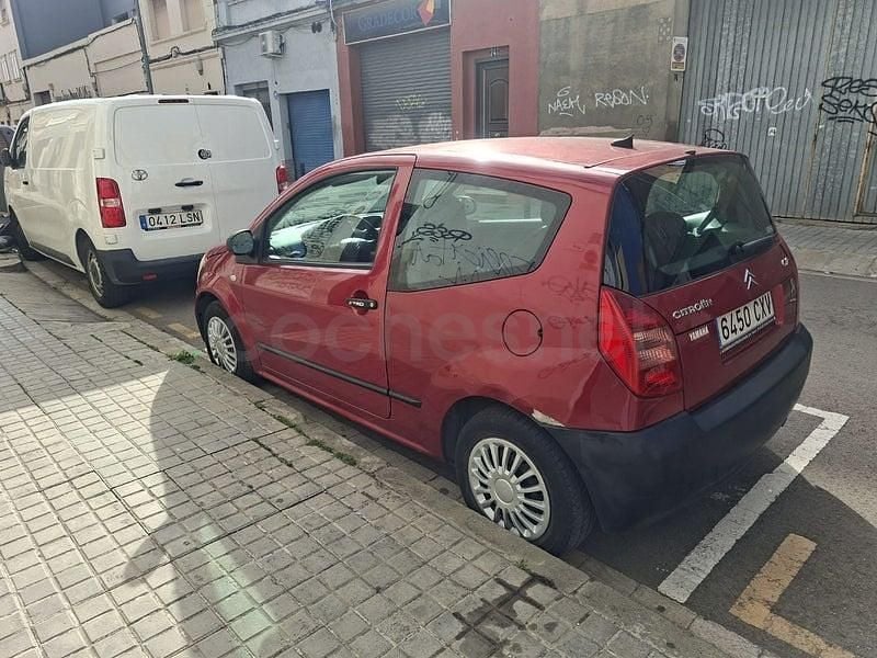 Usado Citroën C2 VTR Sport 75 CV (55 kW) 2004 Granate Utilitario