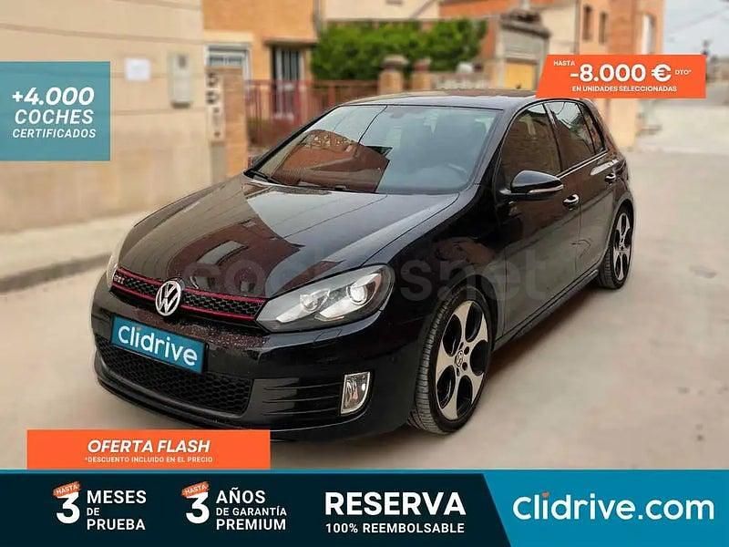 Usado VW Golf VI GTI 210 CV (154 kW) 2010 Negro Utilitario