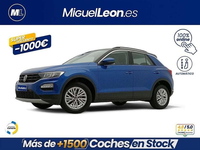 Usado VW T-Roc Advance 151 CV (111 kW) 2021 Azul SUV