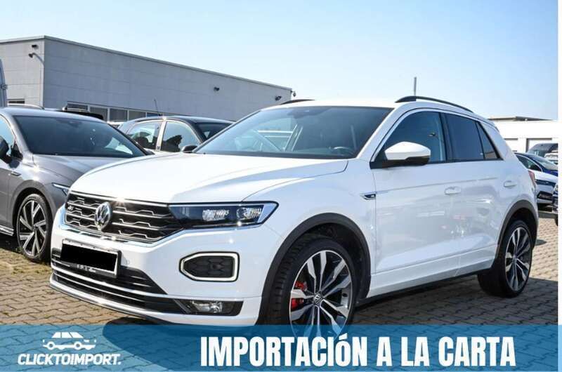 Blanco Usado 2021 VW T-Roc Cabriolet Style Descapotable | 19.900 € (Buen precio) - Imagen 1/4
