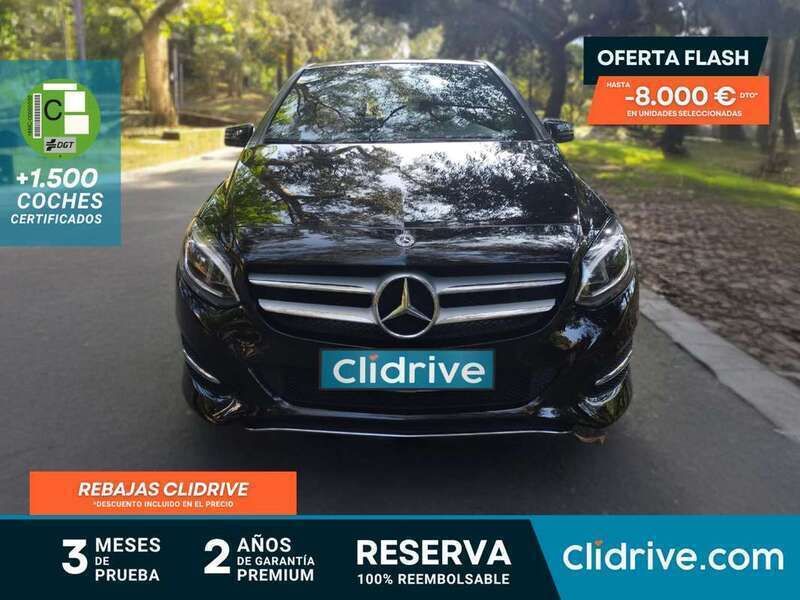 Negro Usado 2017 Mercedes B220 Monovolumen | 17.290 € - Imagen 1/3