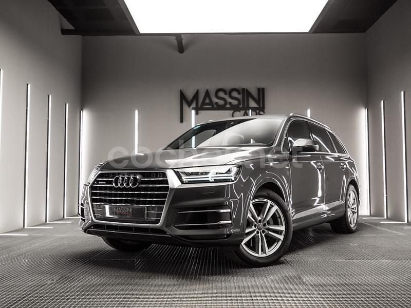 Gris / plata Usado 2017 Audi Q7 Sport SUV | 32.999 € (Buen precio) - Imagen 1/4