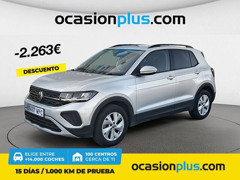 Gris / plata Usado 2024 VW T-Cross Life SUV | 22.150 € (Precio justo) - Imagen 1/4