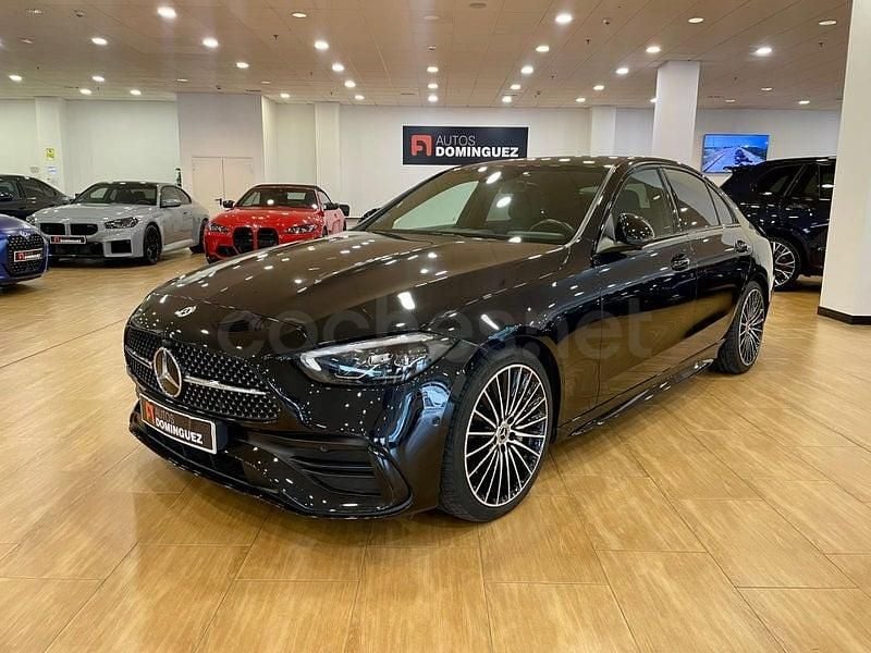 Usado Mercedes C220 200 CV (147 kW) 2023 Negro Berlina