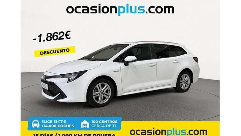 Blanco Usado 2021 Toyota Corolla Active Familiar | 17.769 € (Buen precio) - Imagen 1/4