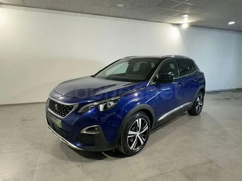 Usado Peugeot 3008 GT-line 130 CV (95 kW) 2019 Azul SUV