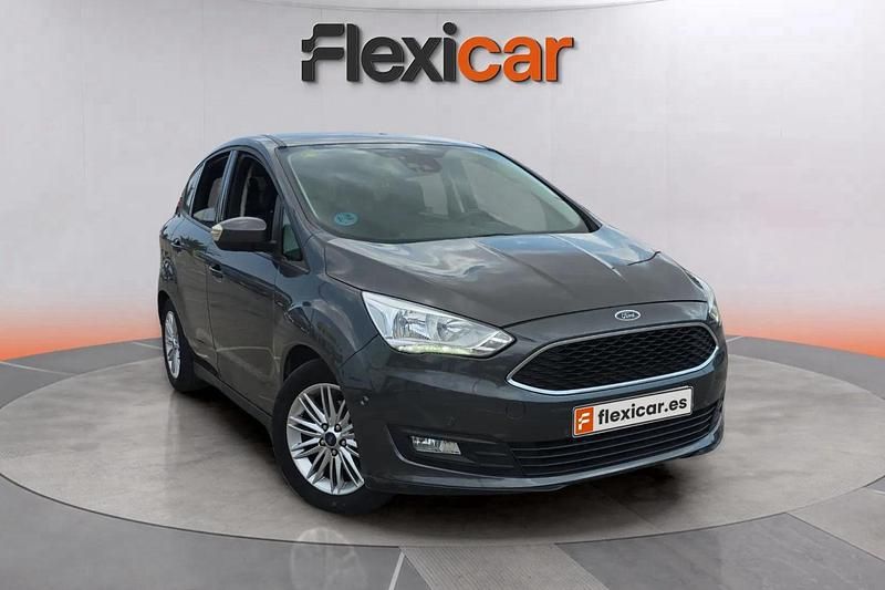 Gris Usado 2018 Ford C-MAX Titanium Monovolumen | 10.090 € (Buen precio) - Imagen 1/4