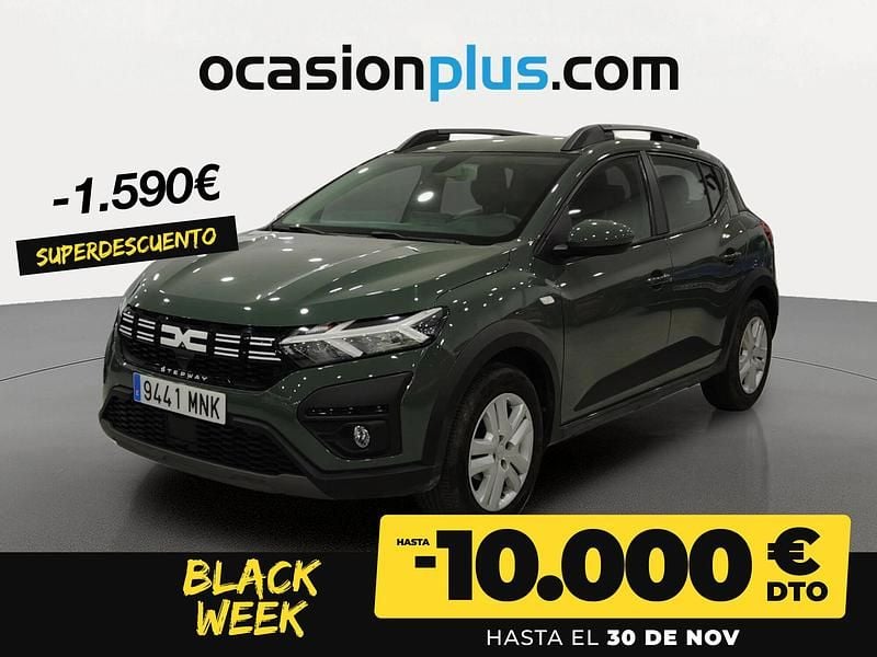 Verde Usado 2024 Dacia Sandero Expression Berlina | 16.690 € (Precio justo) - Imagen 1/4