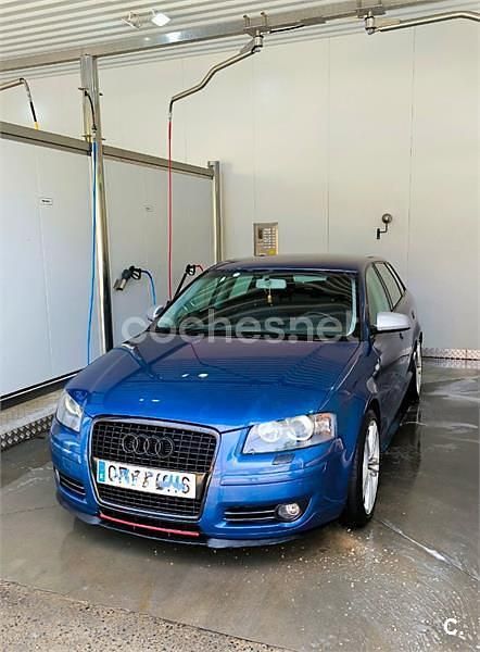 Usado Audi A3 Ambition 200 CV (147 kW) 2005 Azul Utilitario