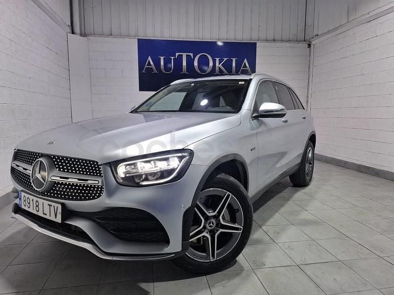Usado Mercedes GLC300e 313 CV (230 kW) 2021 Gris Coupe