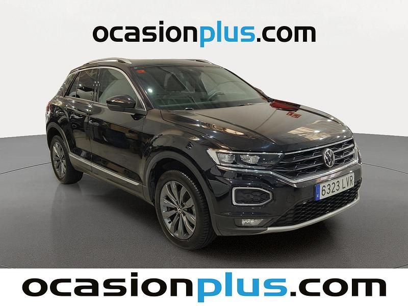 Usado VW T-Roc Sportline 150 CV (110 kW) 2021 Negro SUV