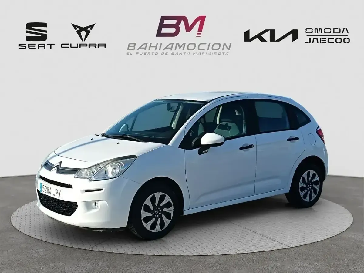 Usado Citroën C3 Feel 68 CV (50 kW) 2016 Blanco Utilitario