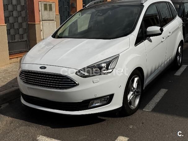 Blanco Usado 2015 Ford C-MAX Titanium Monovolumen | 13.000 € (Precio justo) - Imagen 1/4