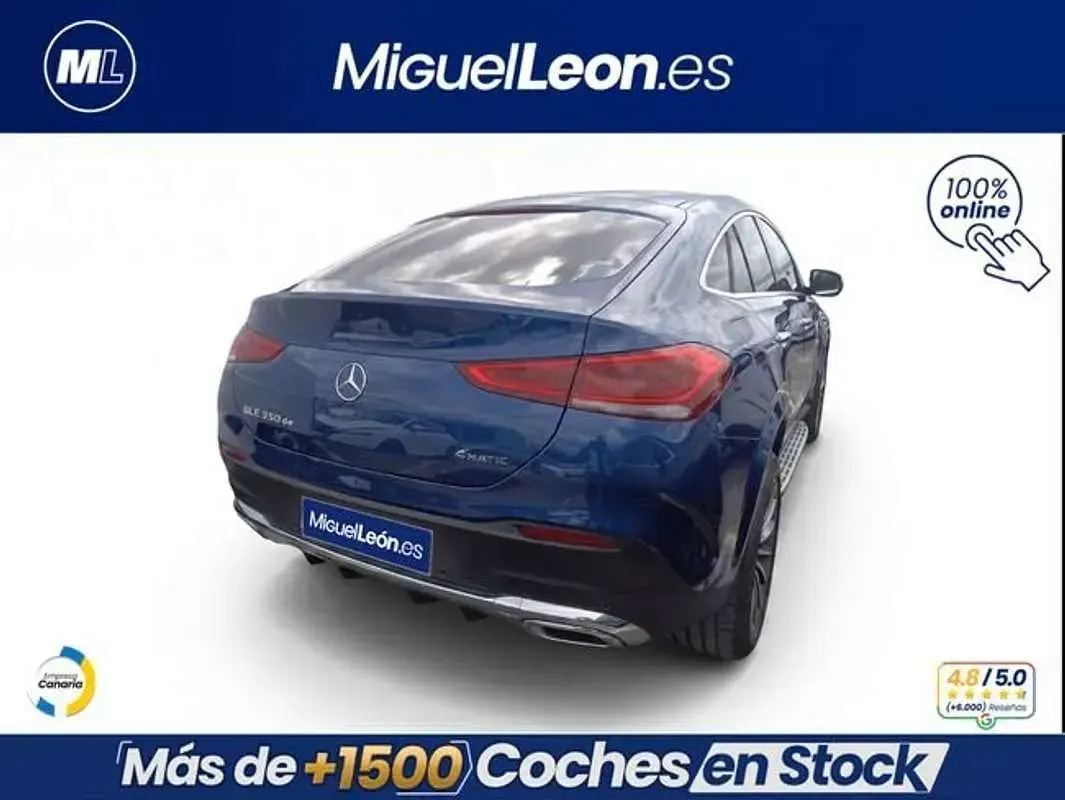 Usado Mercedes GLE350 320 CV (235 kW) 2021 Azul SUV