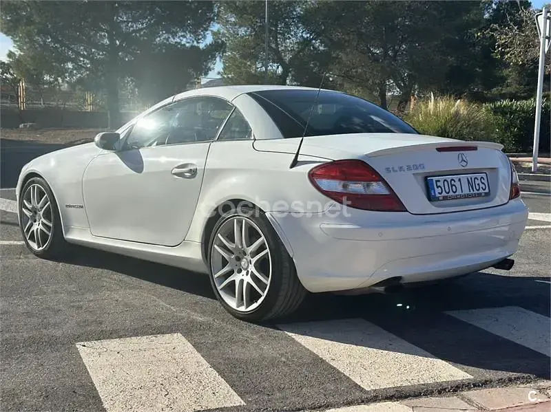 Usado Mercedes SLK200 AMG Edition 1 163 CV (119 kW) 2006 Blanco Descapotable