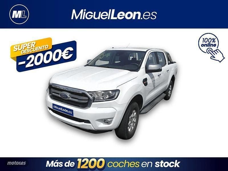 Blanco Usado 2021 Ford Ranger XLT Recogida | 29.985 € (Precio justo) - Imagen 1/3