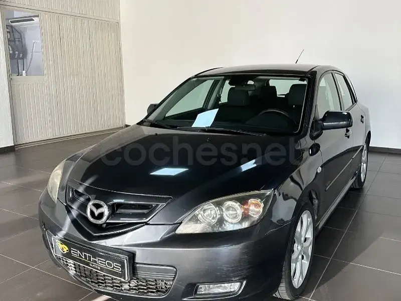 Usado Mazda 3 Sportive 109 CV (80 kW) 2008 Gris / plata Berlina