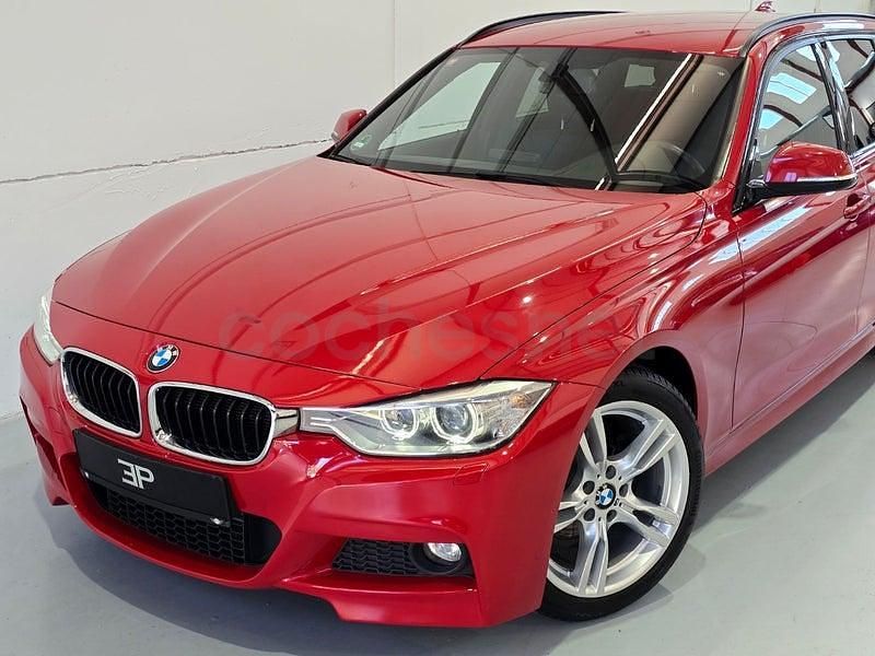 Usado BMW 318 Shadowline 143 CV (105 kW) 2013 Rojo Familiar
