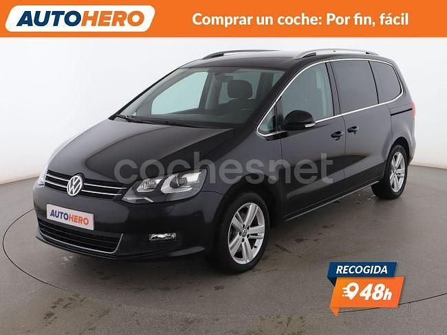 Negro Usado 2016 VW Sharan Advance Monovolumen | 21.999 € (Precio justo) - Imagen 1/3
