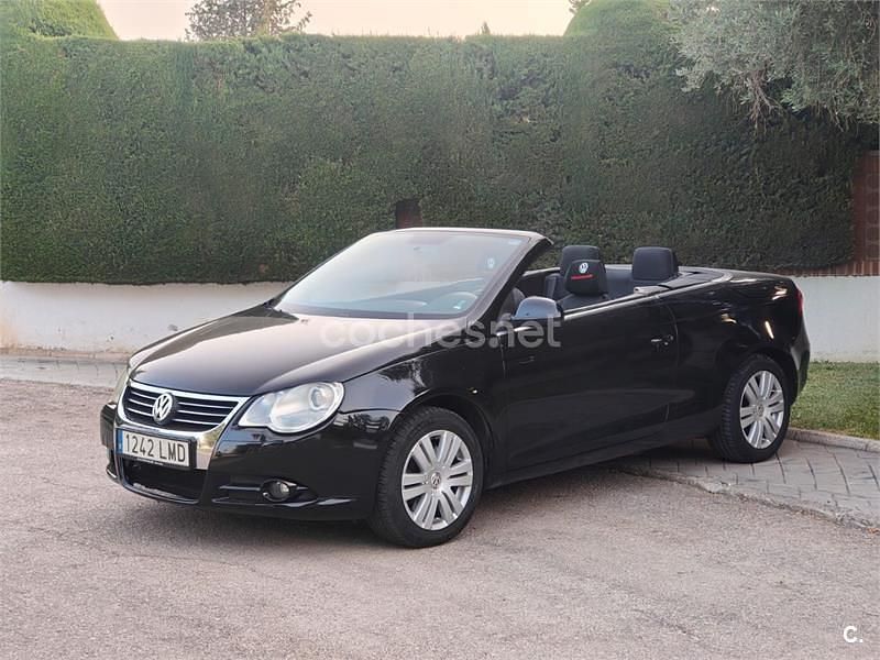 Negro Usado 2007 VW Eos Individual Descapotable | 6350 € (Buen precio) - Imagen 1/4