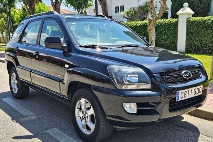 Negro Usado 2008 Kia Sportage SUV | 5990 € - Imagen 1/4