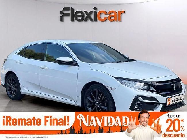 Blanco Usado 2021 Honda Civic Elegance Berlina | 22.290 € (Precio justo) - Imagen 1/4