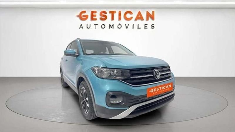 Usado VW T-Cross Advance 110 CV (80 kW) 2022 Verde SUV