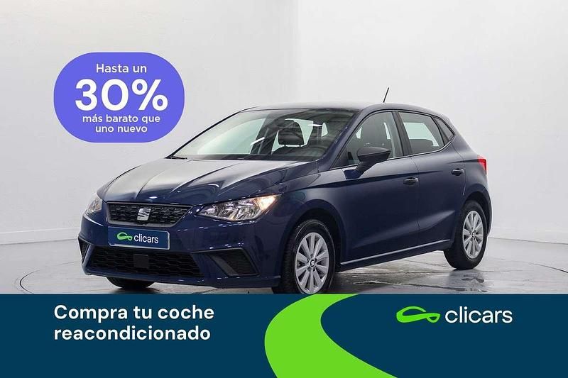 Usado Seat Ibiza CONNECT 80 CV (58 kW) 2019 Azul Utilitario