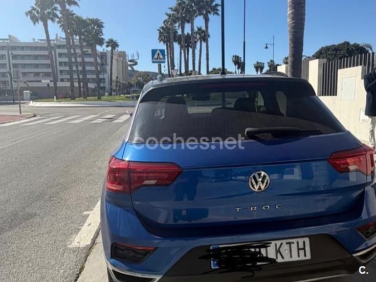 Usado VW T-Roc Advance 115 CV (84 kW) 2019 Azul SUV