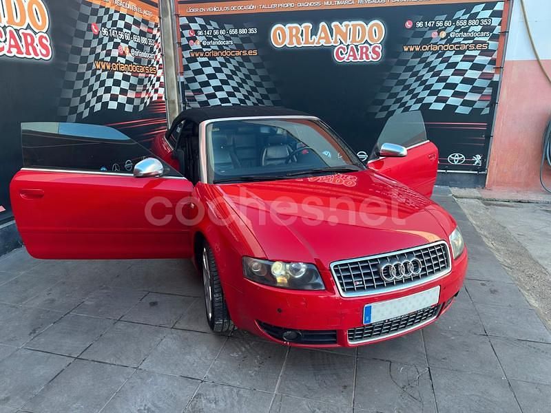 Usado Audi S4 Cabriolet 344 CV (253 kW) 2004 Rojo Descapotable