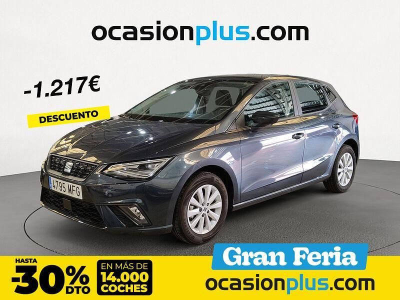 Gris Usado 2023 Seat Ibiza Style Berlina | 13.390 € (Precio justo) - Imagen 1/4