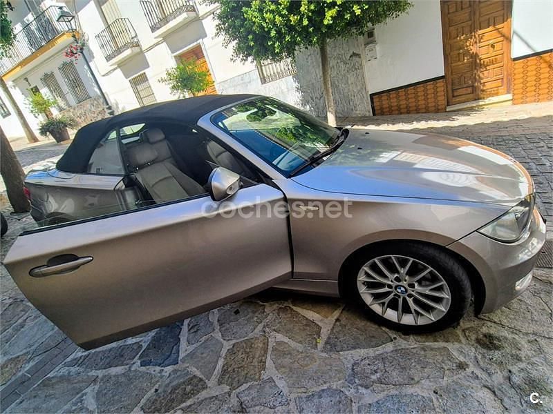 Beige Usado 2010 BMW 118 Cabriolet Descapotable | 9500 € (Precio justo) - Imagen 1/4