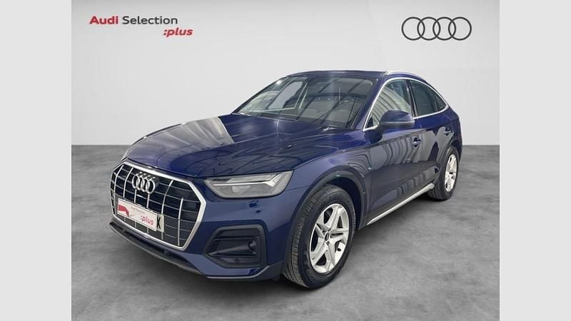 Azul navarra (metalizado) Usado 2023 Audi Q5 Sportback Advanced Plus SUV | 45.400 € (Precio justo) - Imagen 1/4