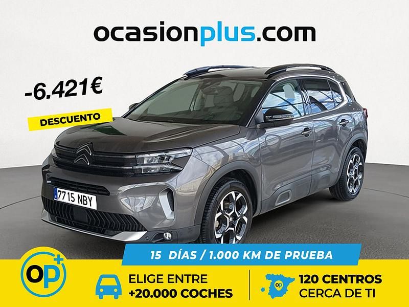 Gris Usado 2023 Citroën C5 PureTech Recogida | 20.890 € - Imagen 1/4