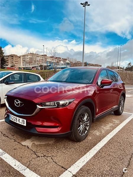 Usado Mazda CX-5 150 CV (110 kW) 2018 Rojo SUV