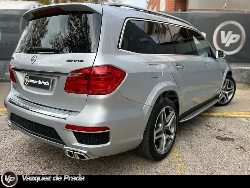 Usado Mercedes GL63 AMG AMG 557 CV (409 kW) 2014 Gris / plata SUV